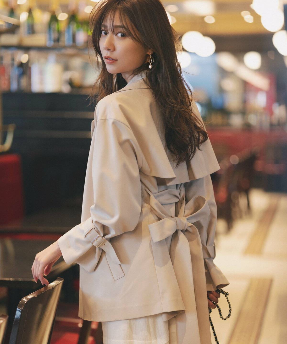 トレンチコートコーデ