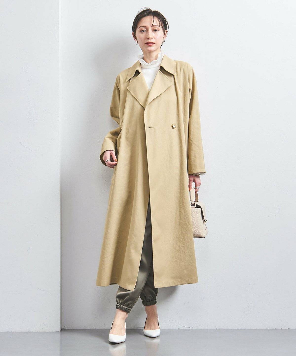 トレンチコートコーデ