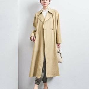 トレンチコートベルトの結び方9パターン！ベルトを結ばないお手本コーデも