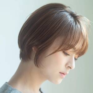  シンプルマッシュショート 