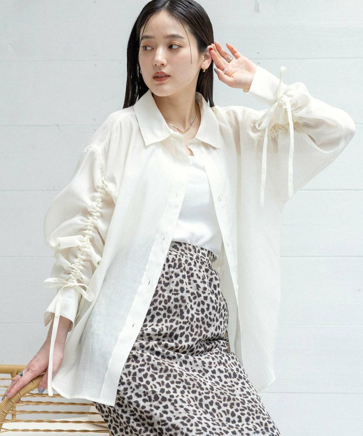 マーメイドスカートコーデ