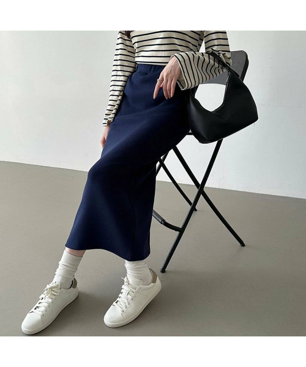 ストレートスカートコーデ