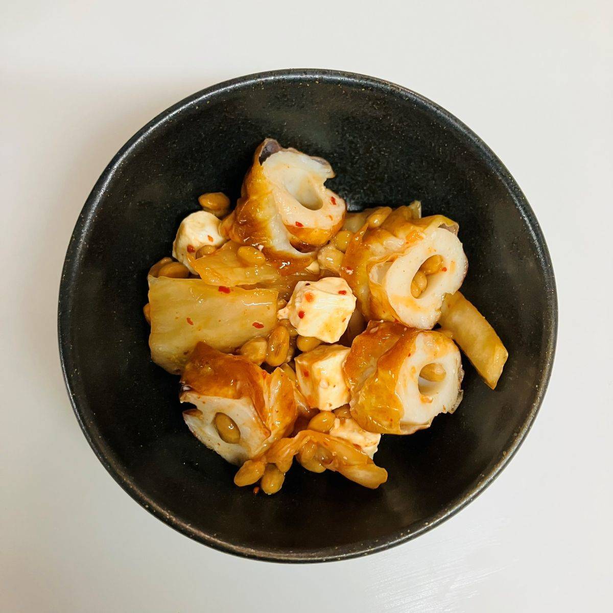 紀文公式の「ちくわのキムチ納豆あえ」のレシピ