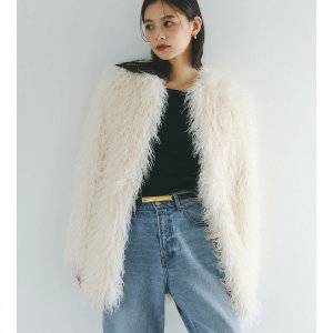 ファーコートのコーディネート術。【カラー別】おしゃれな着こなし方18選