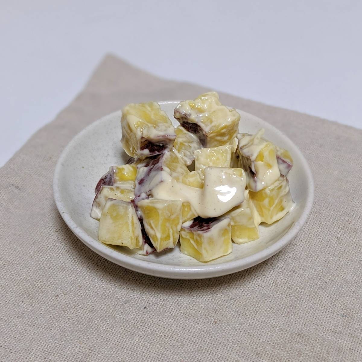 JAグループ公式の「皮付きさつま芋の簡単サラダ」のレシピ