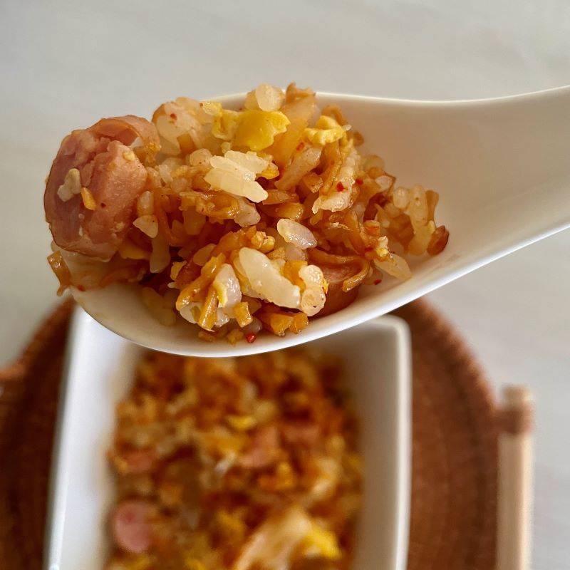 チキンラーメン公式の「キムチキラーめし」のレシピ