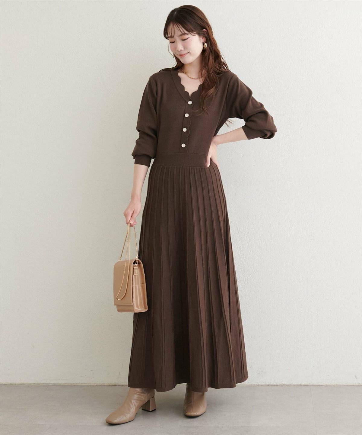 ワンピースコーデ