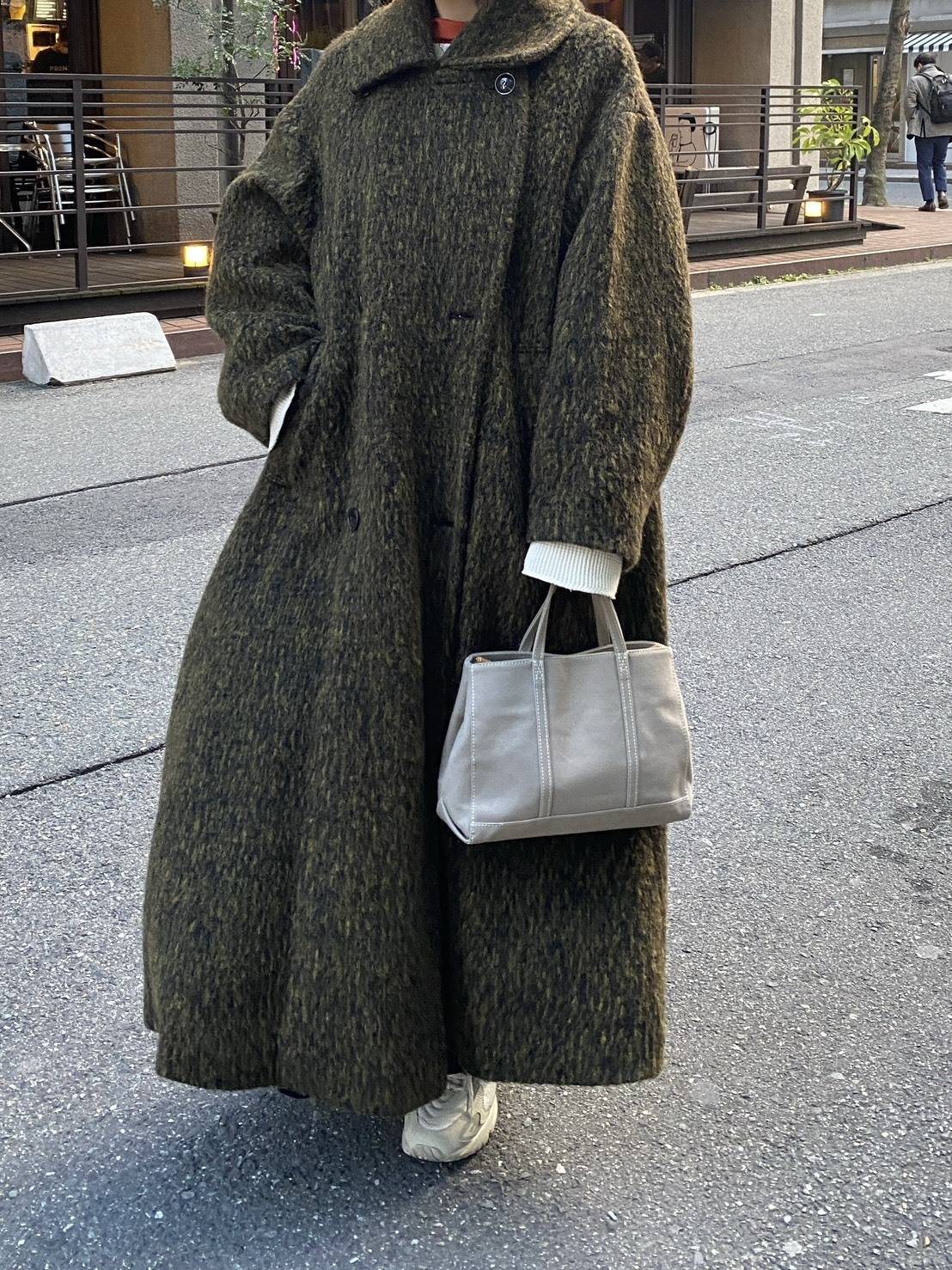 クラネ MIX SHAGGY LADY COAT