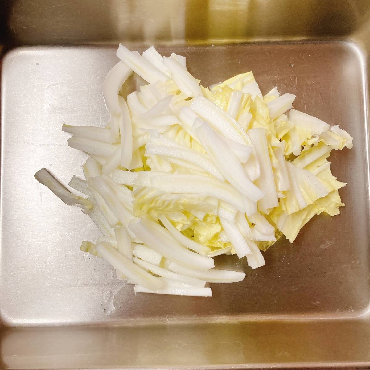 JAグループ公式の「ダシダde❤白菜と牛豚合挽のスープ❤」のレシピ