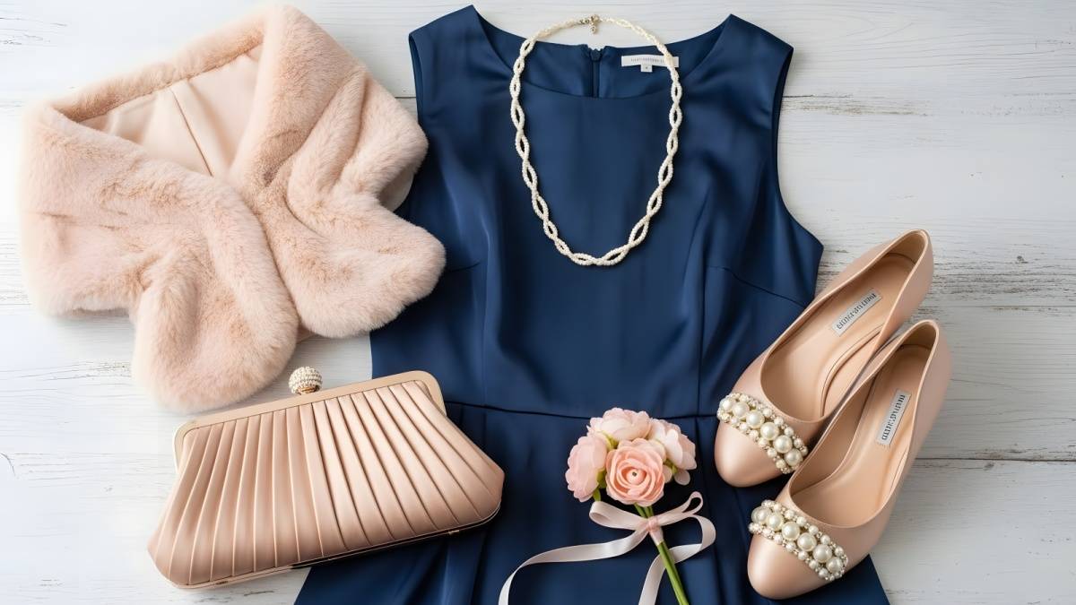 ネイビーの洋服