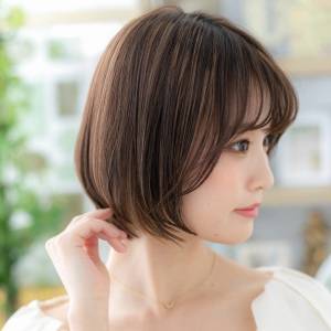 面長さんに似合う！顔型が目立ちにくいボブヘア5選〜2026年晩冬〜