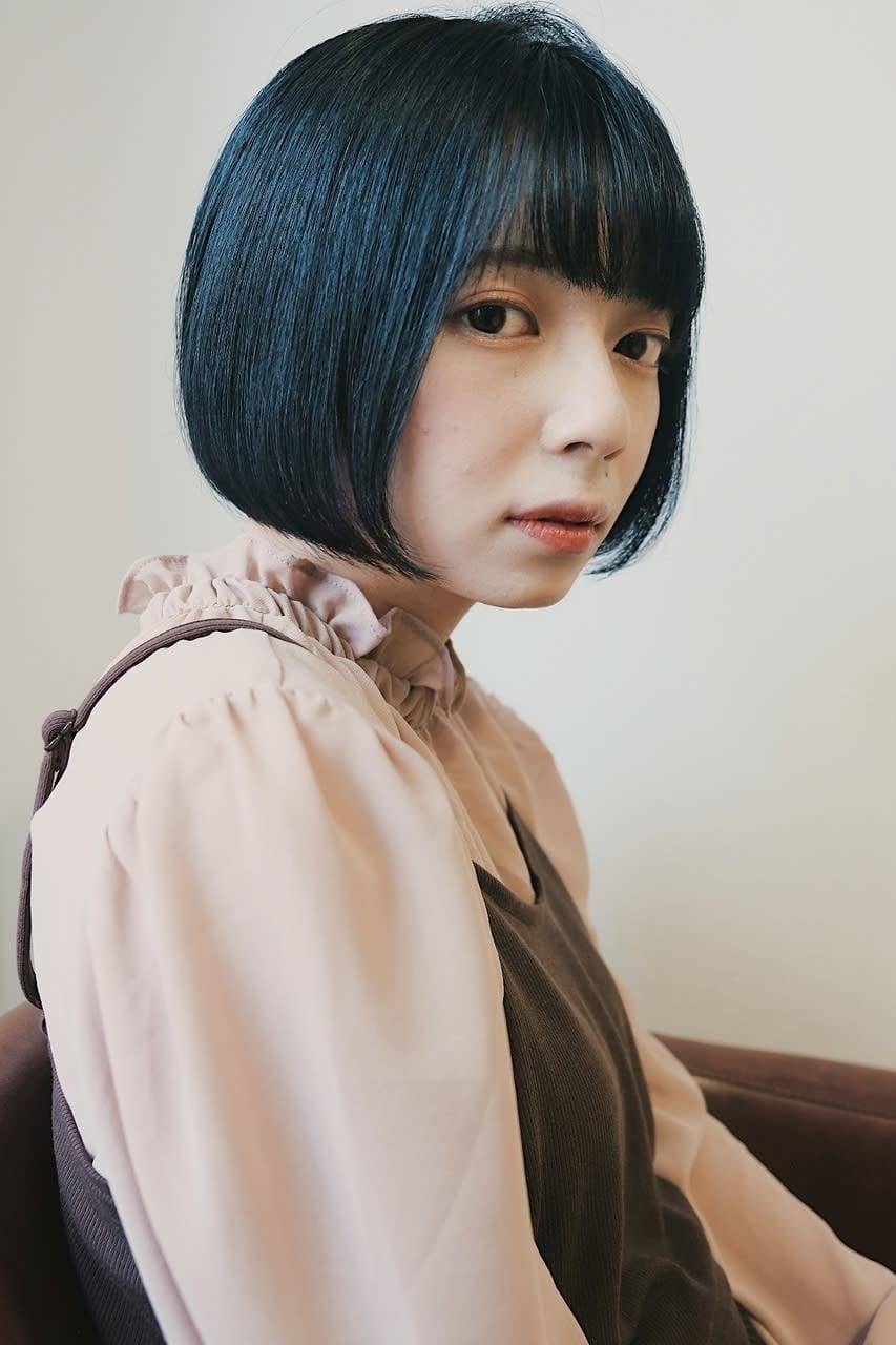 レトロなテイストのボブ