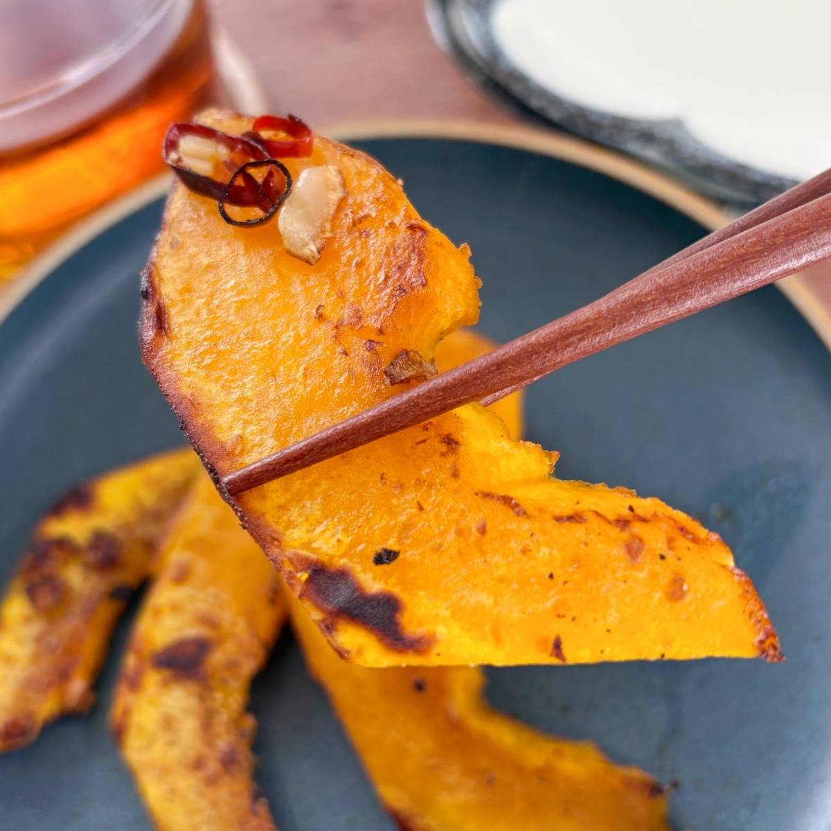 JAグループ公式の「カボチャペペロン」のレシピ