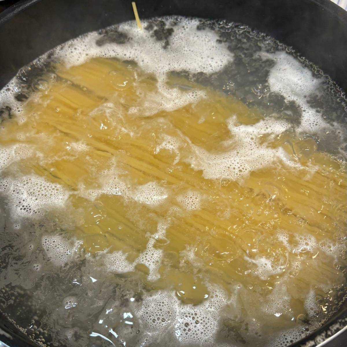 JAグループ公式の「❤白菜と花小エビの和風パスタ❤」のレシピ