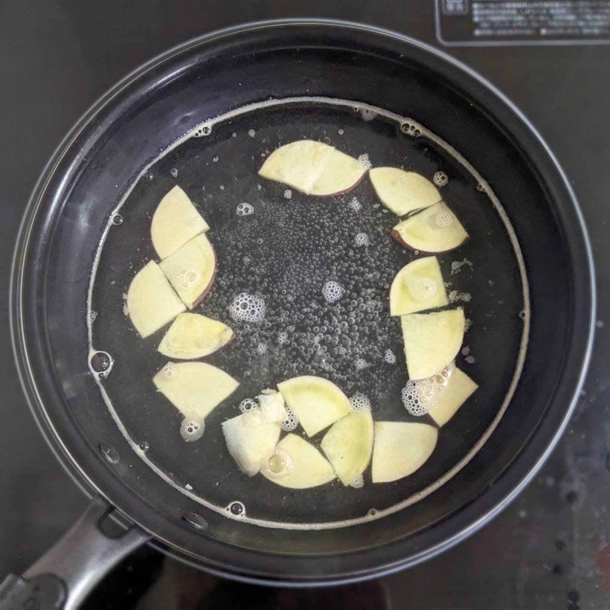 JAグループ公式の「さつまいもと豆腐の味噌汁」のレシピ