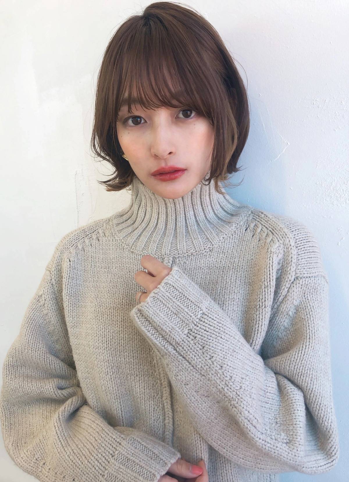 シンプルくびれボブ