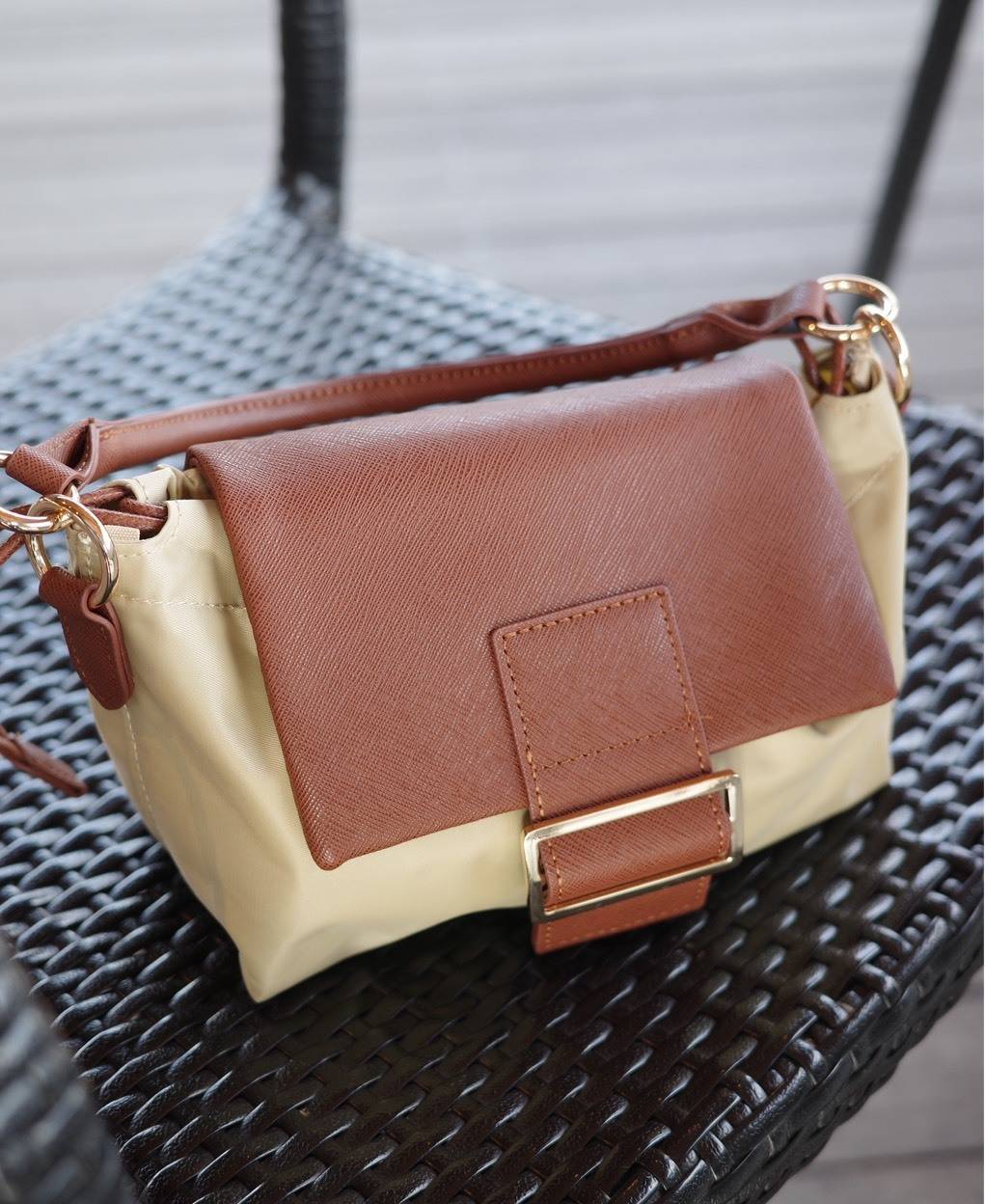 2wayナイロンショルダーバッグ