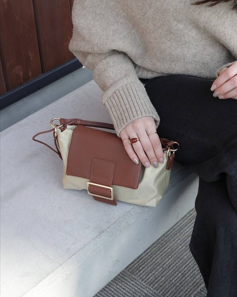 2wayナイロンショルダーバッグ