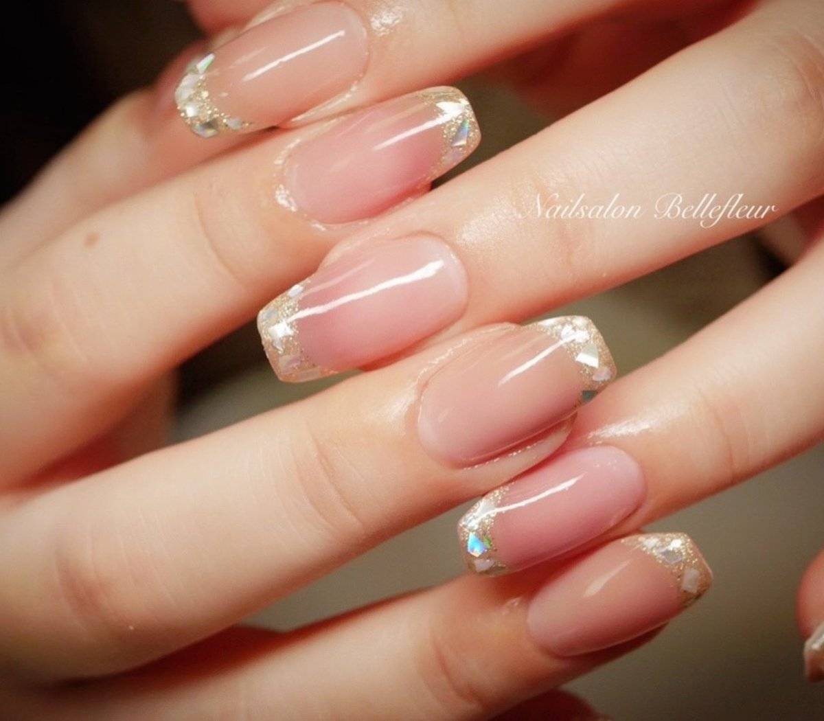 ミルキーピンクネイル