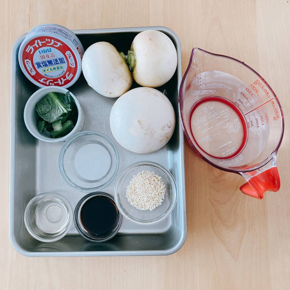 いなば公式の「かぶのツナあんかけ」のレシピ