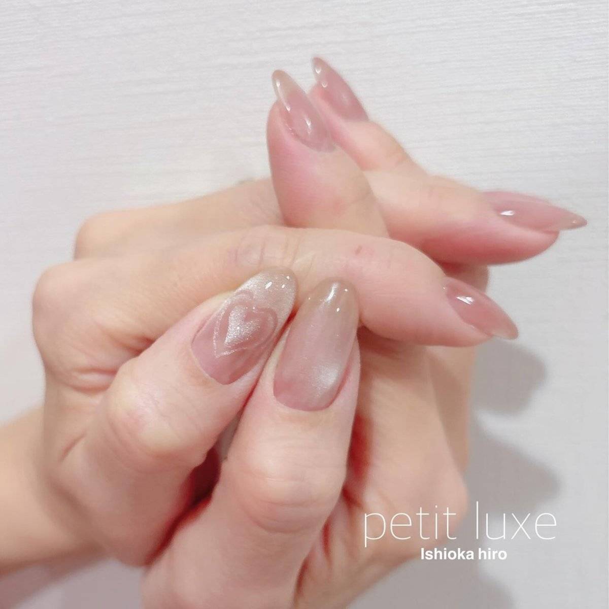 ヌーディーベージュネイル