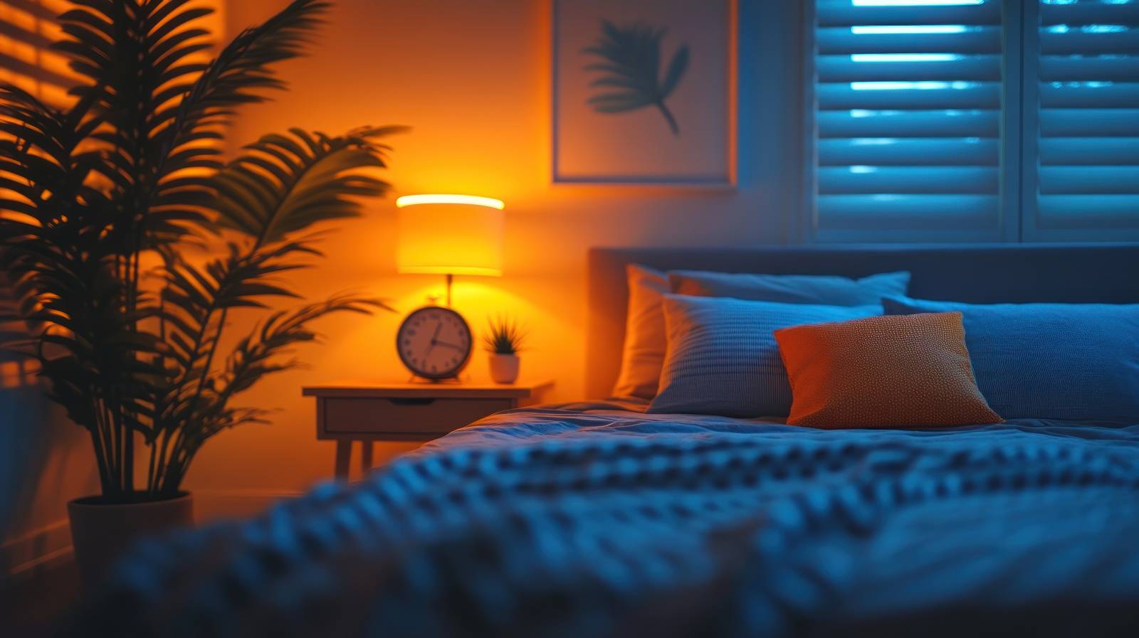 寝室　良縁を引き寄せる　間接照明