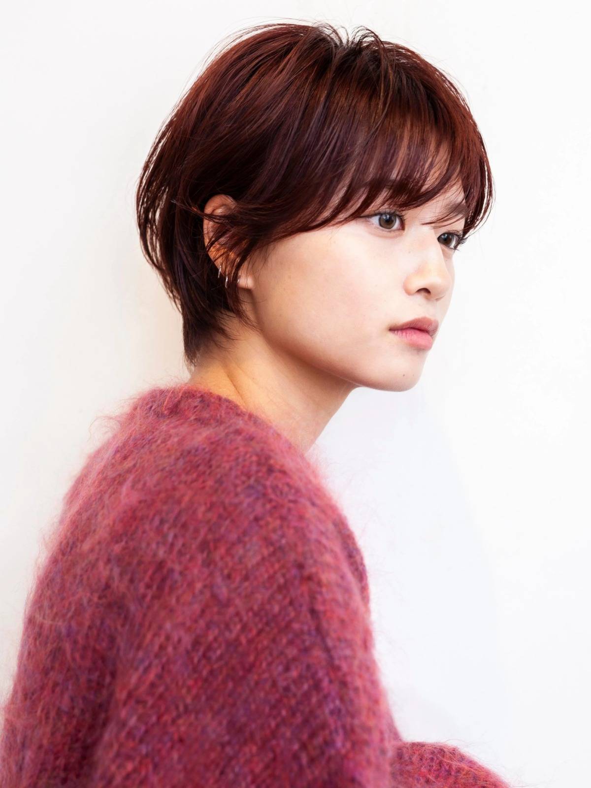 レッドカラーショート