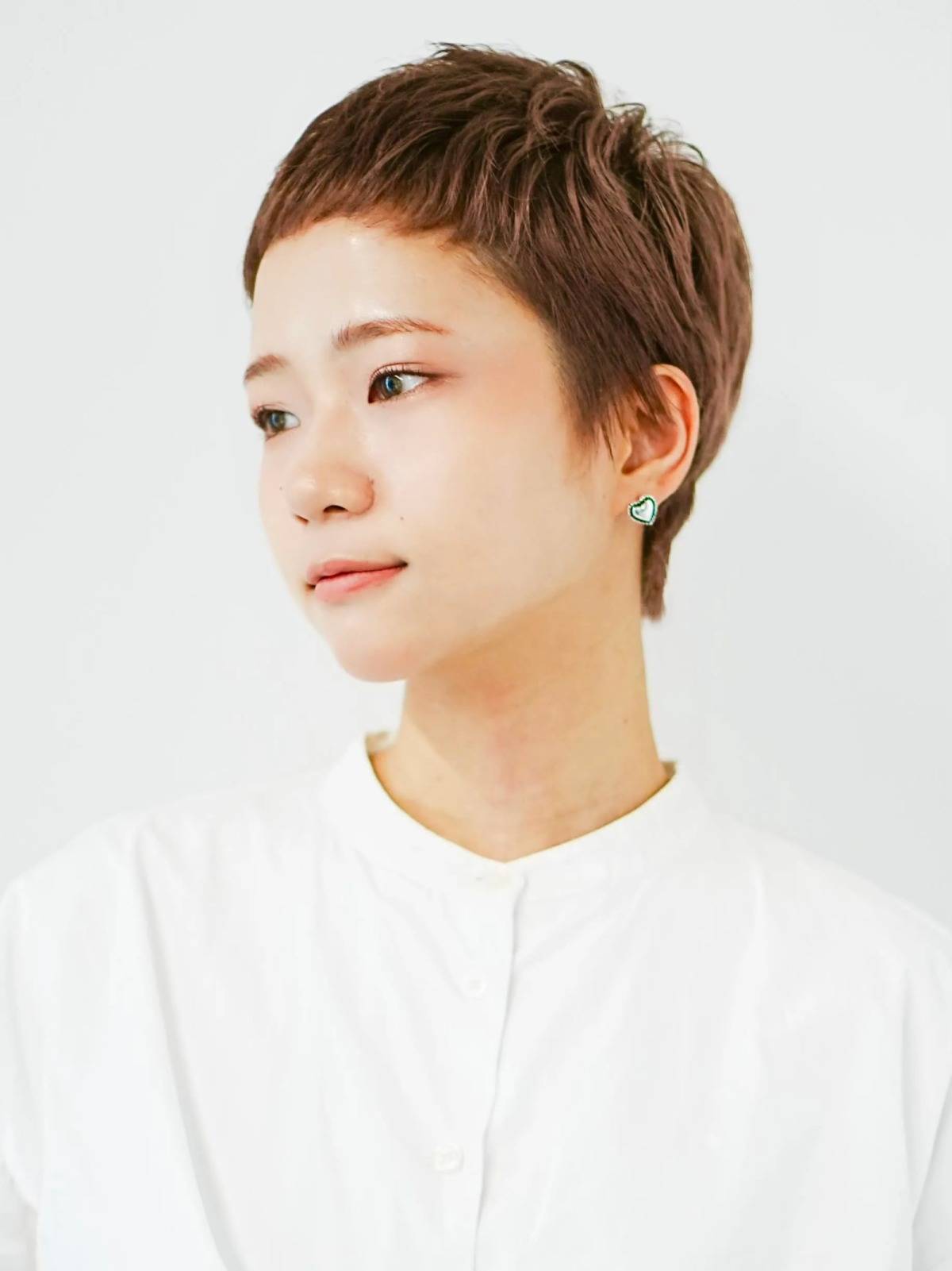 全体的に短いベリーショート