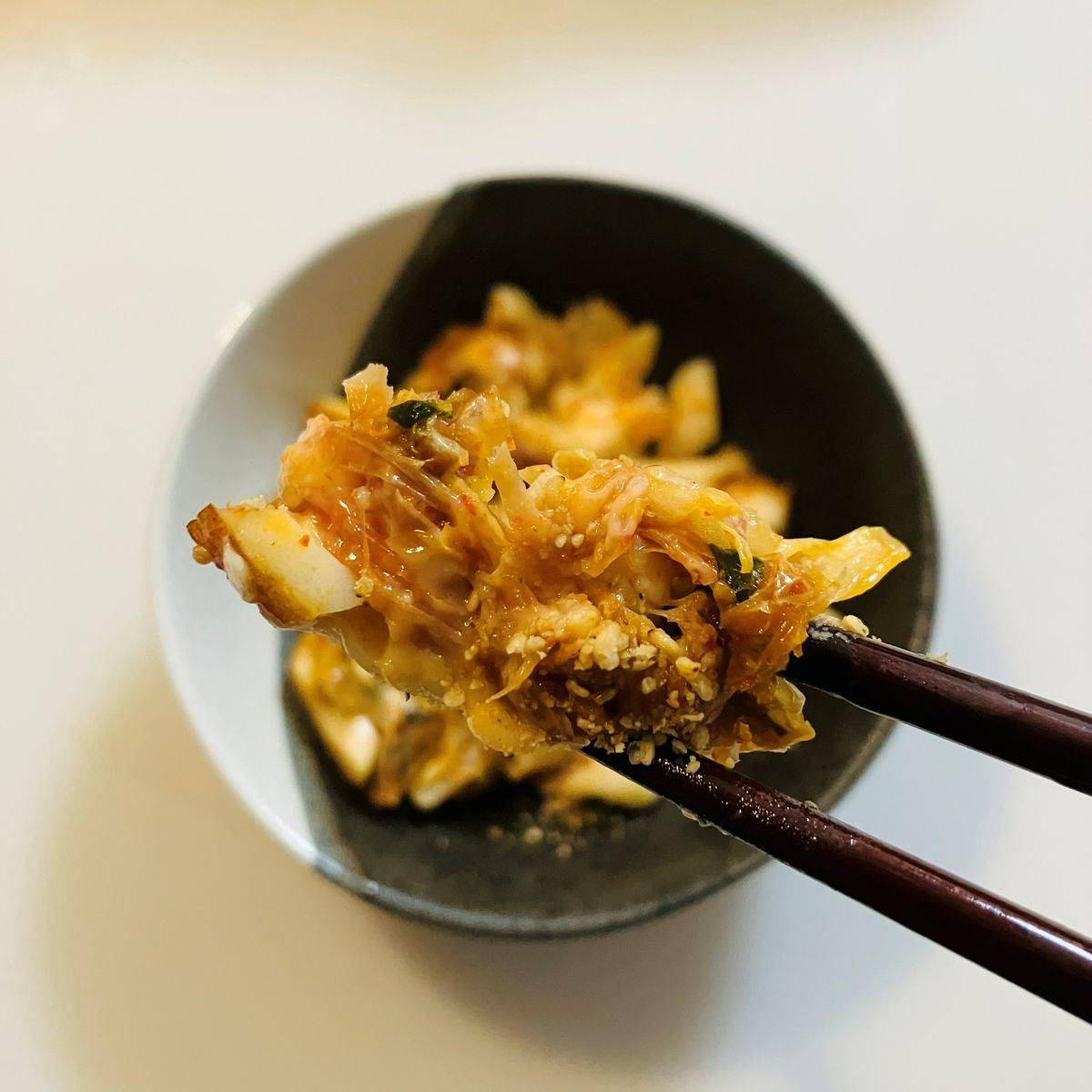 ヤマキ公式の「ちくわのキムチーズ炒め」のレシピ