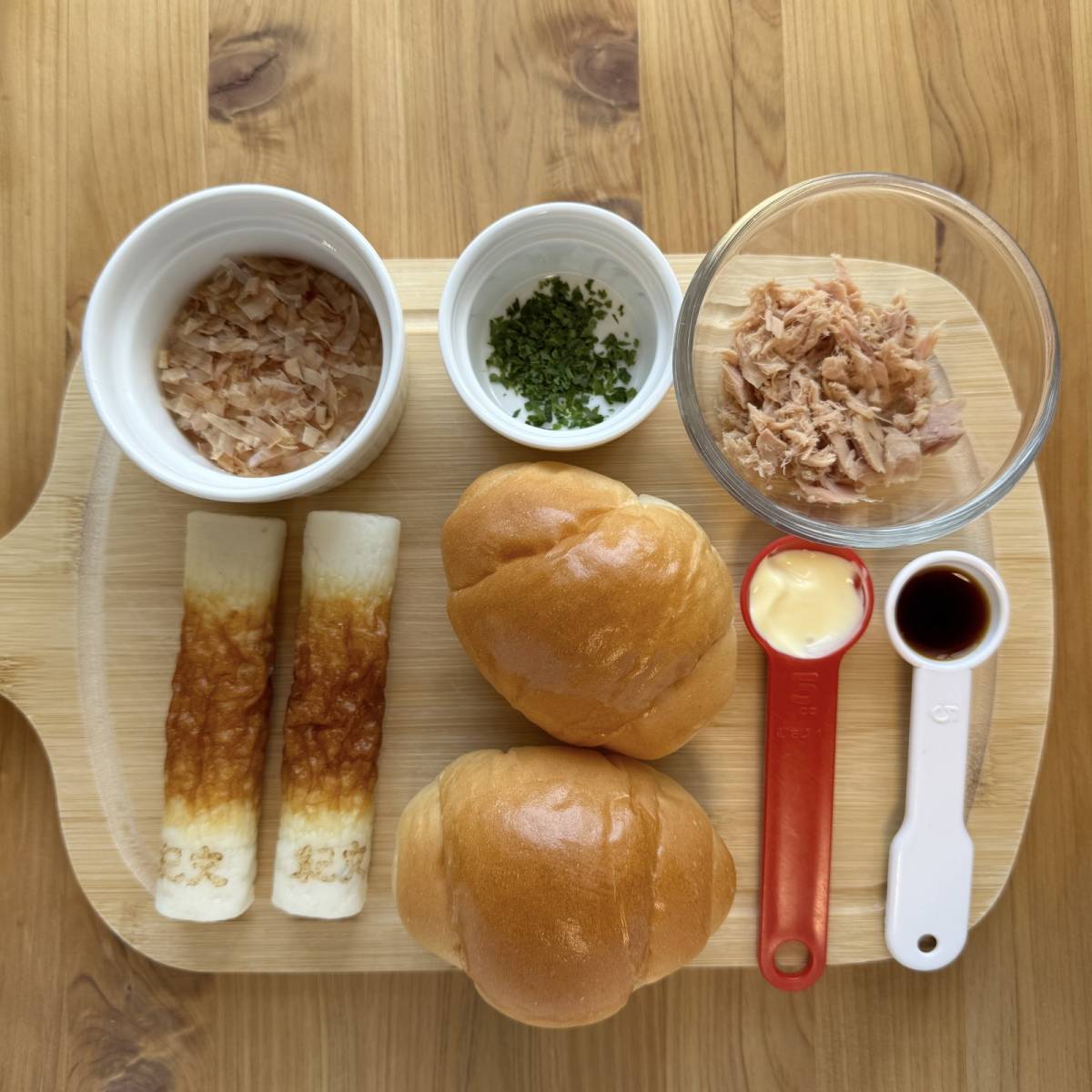 紀文公式の「和風ちくわパン」のレシピ