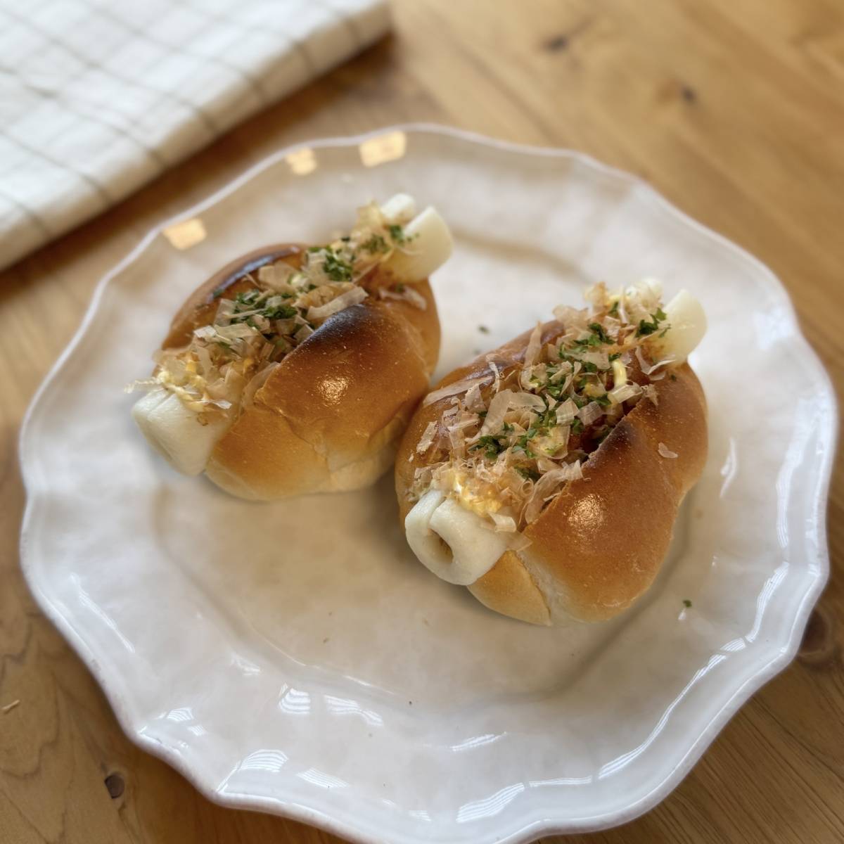 紀文公式の「和風ちくわパン」のレシピ