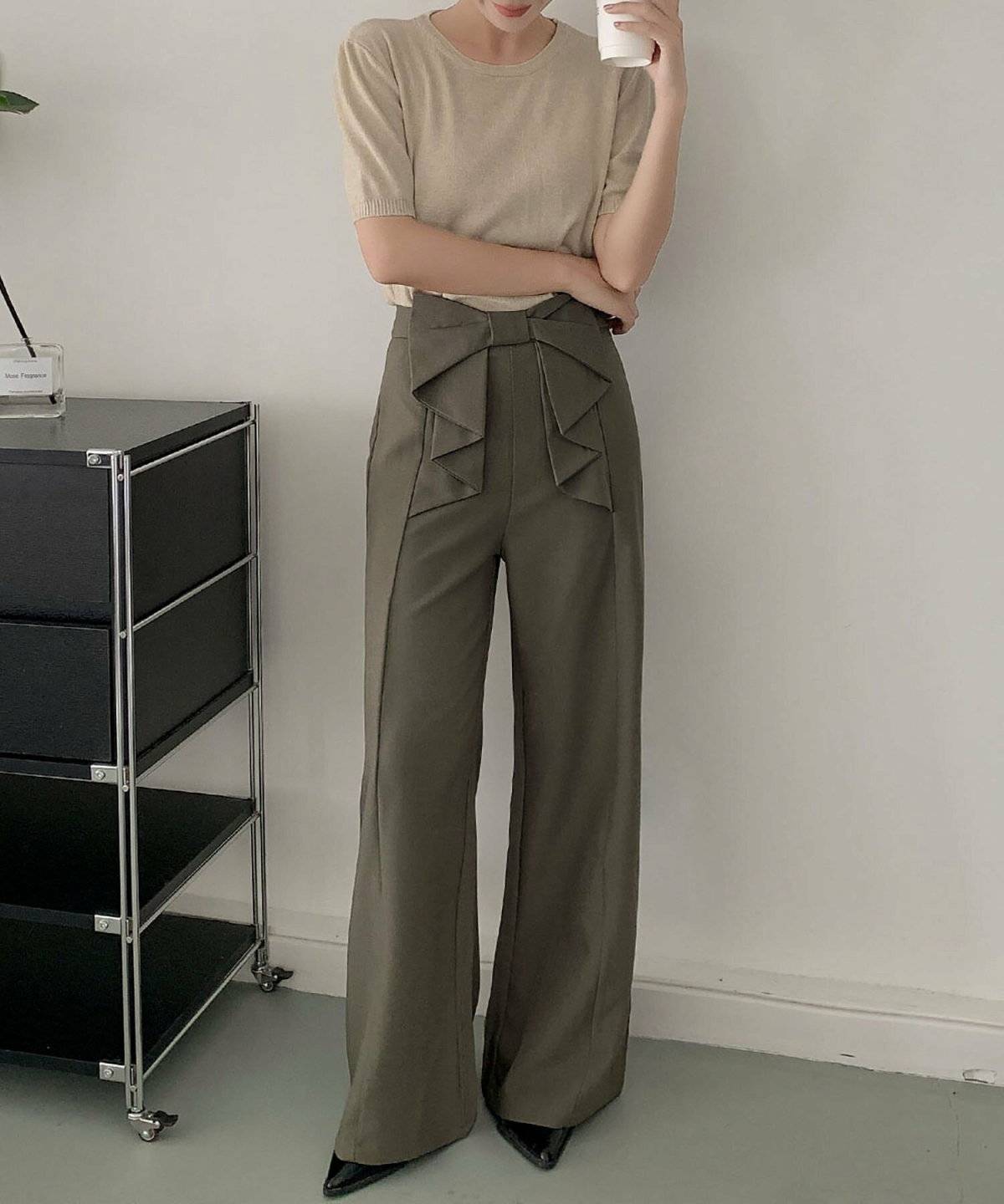 シンプルベーシックなコーデ