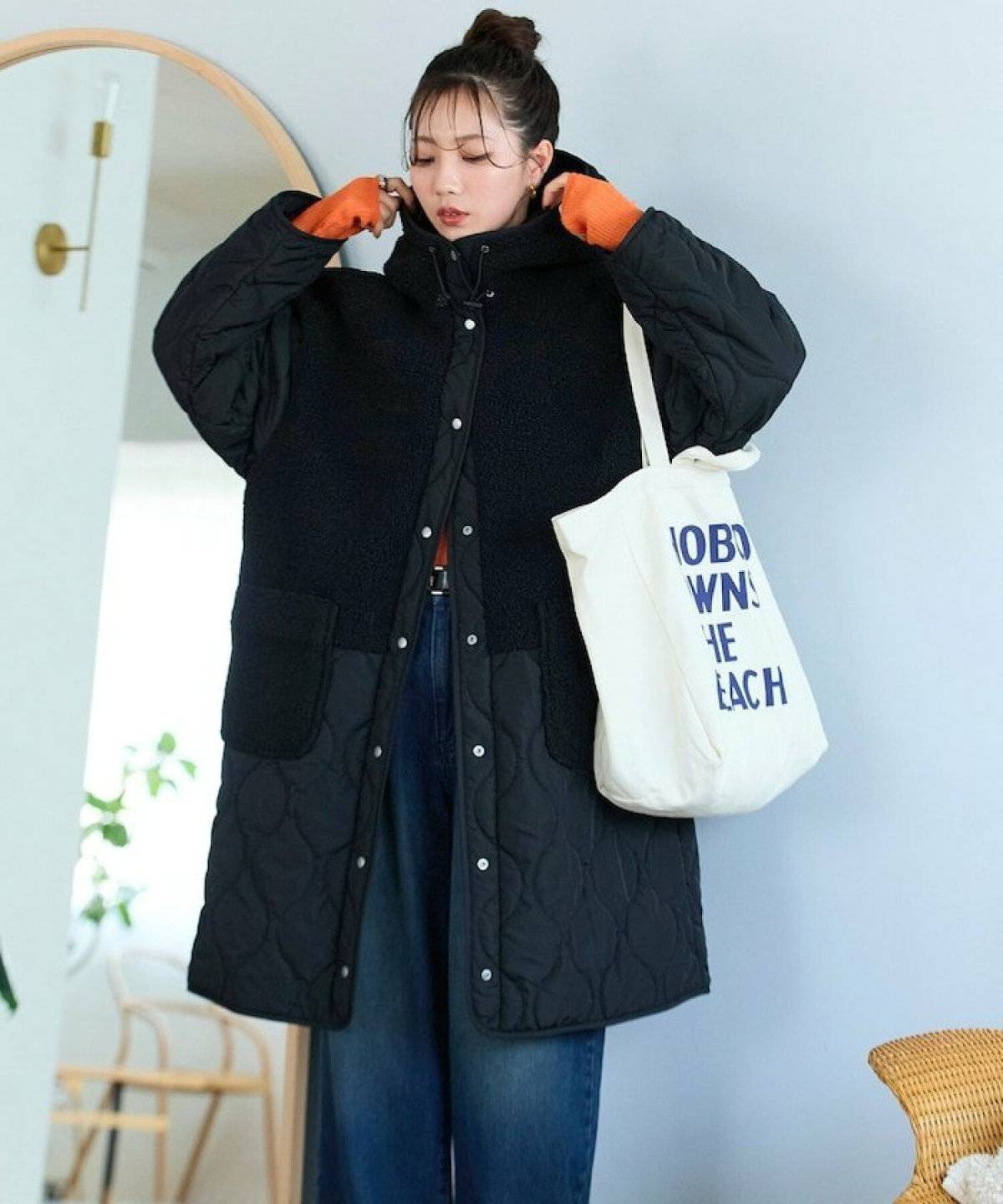 デニムパンツコーデ