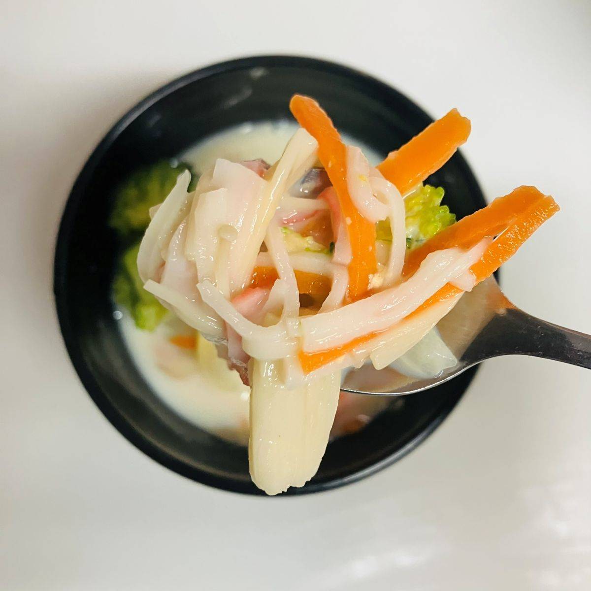 いちまさ公式の「具沢山豆乳スープ」のレシピ