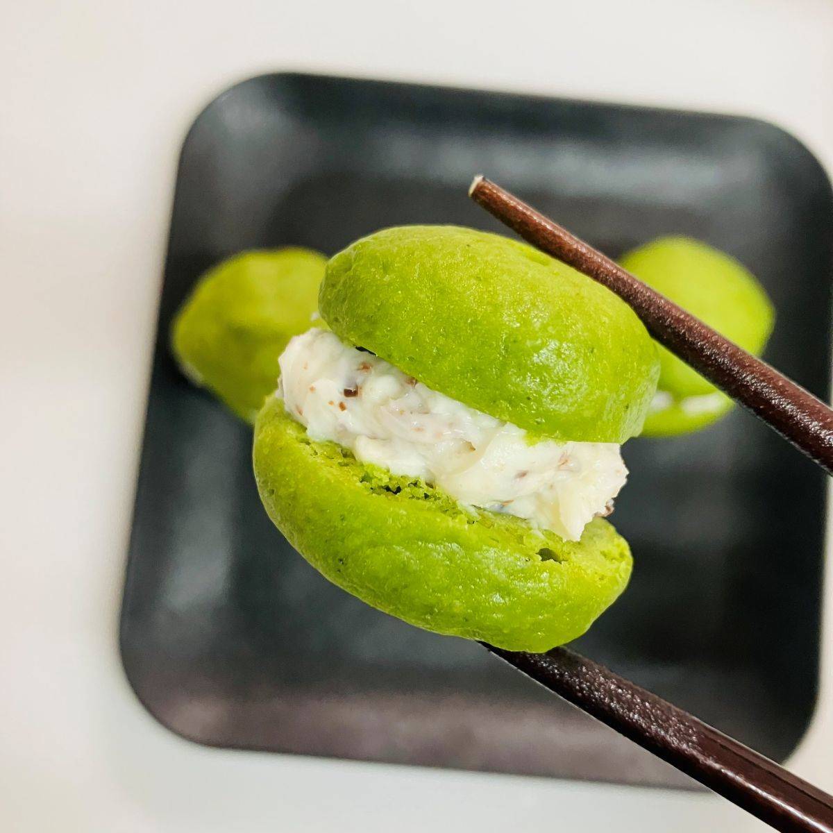 森永公式の「ミニチョコバーガー」のレシピ