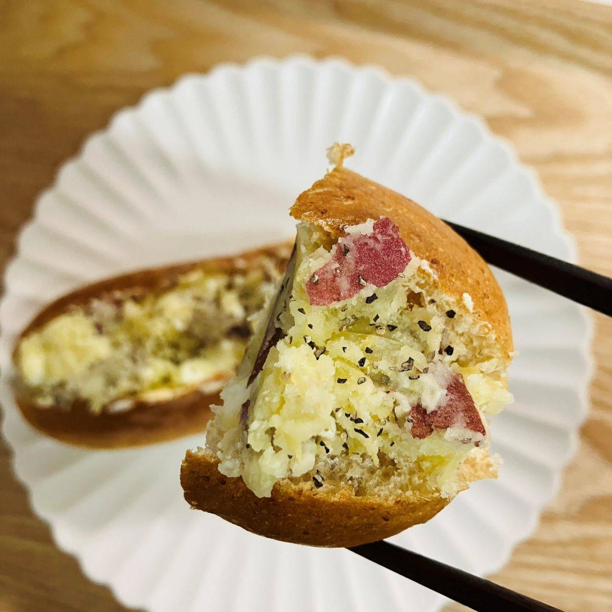 JAグループ公式の「さつま芋とクリームチーズのサンドイッチ」のレシピ