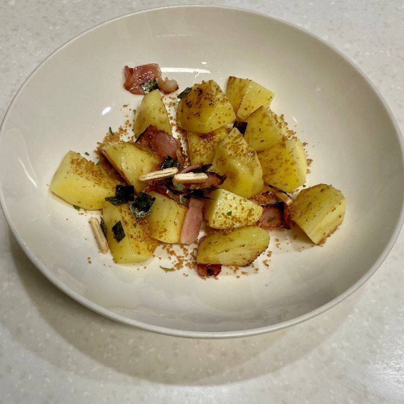 永谷園公式の「待つだけでやみつきポテト和え」のレシピ