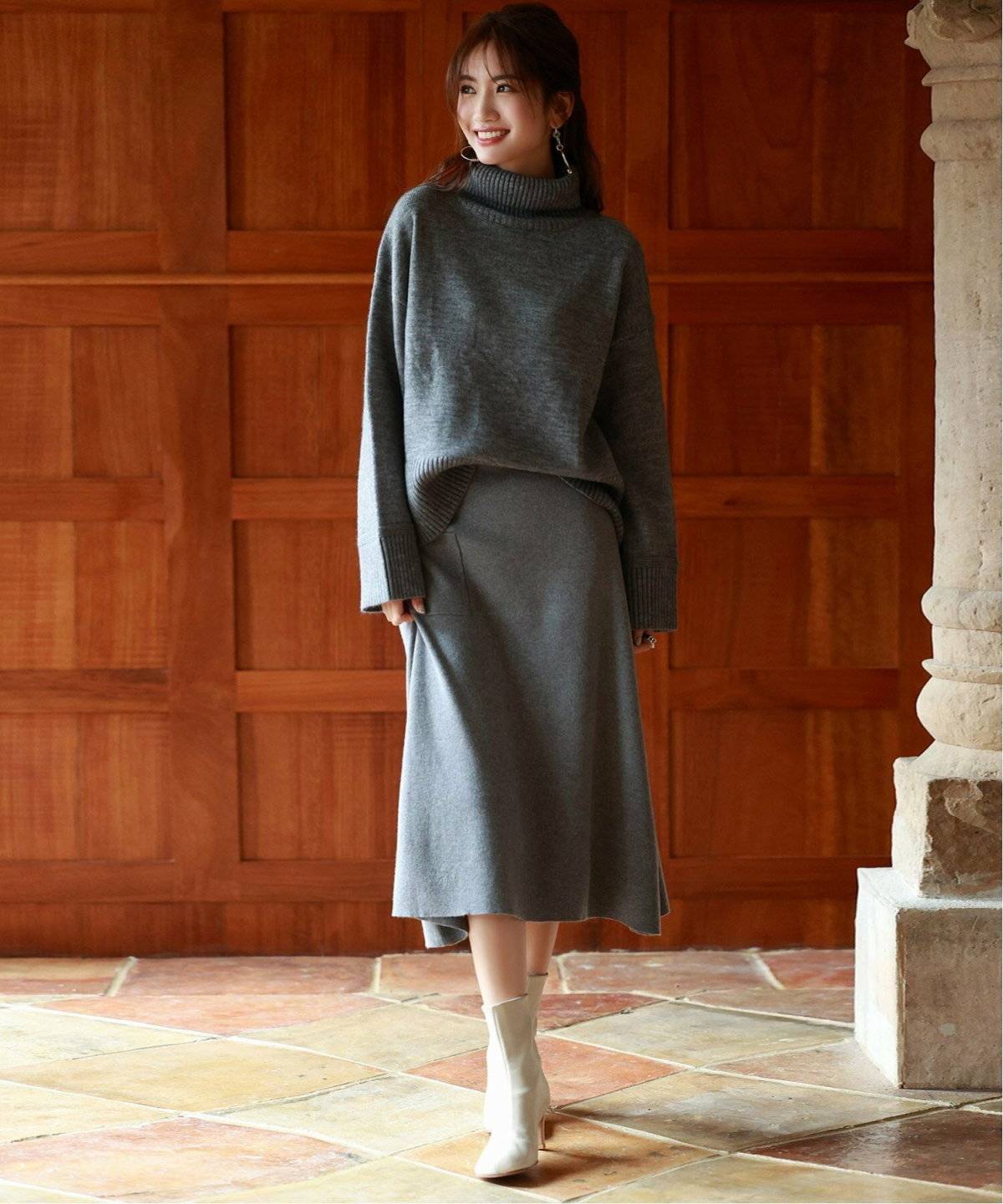 スカートコーデ