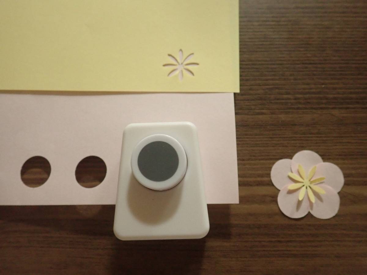 ダイソーのクラフトパンチ(サークル型)