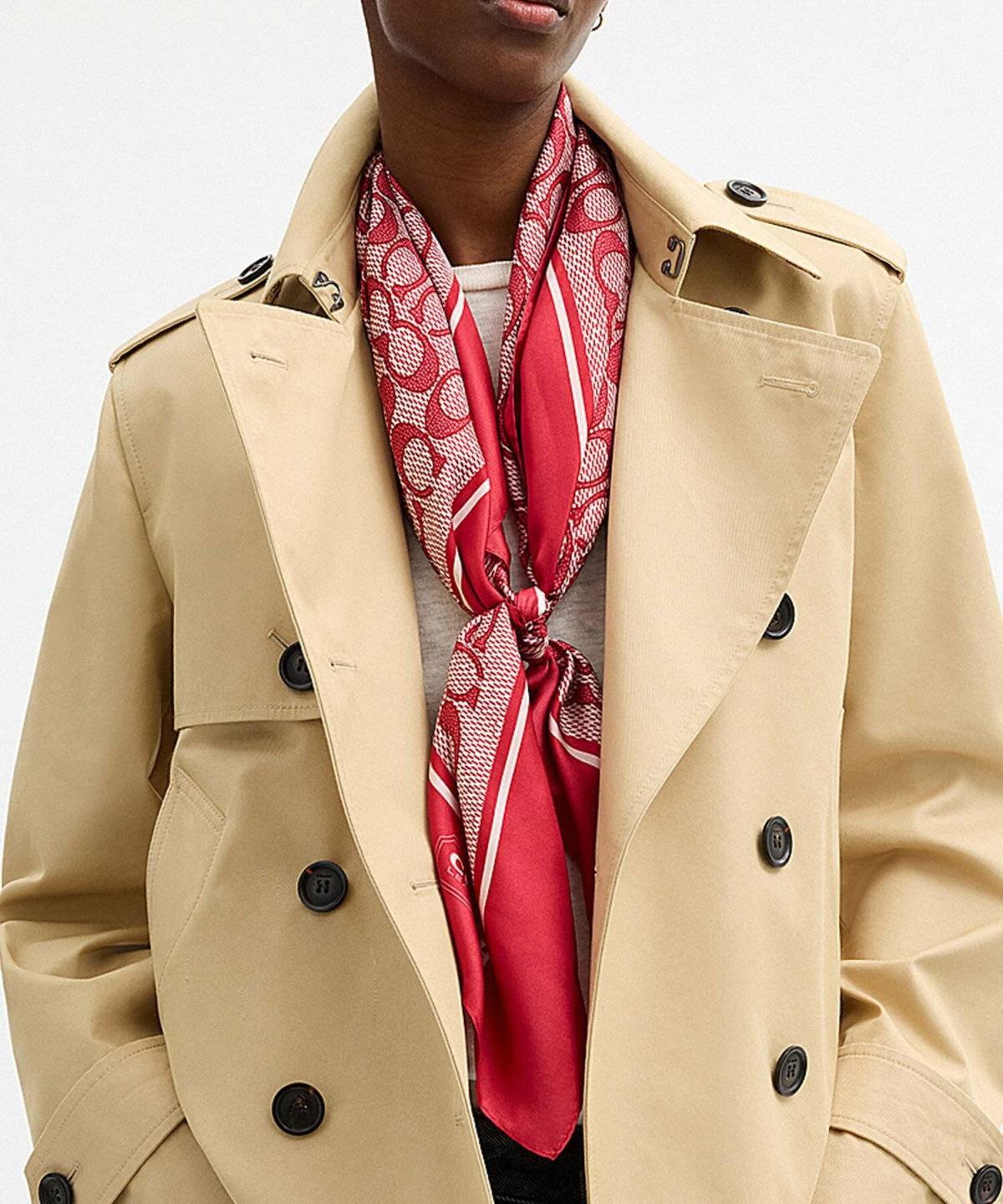 トレンチコートと相性抜群