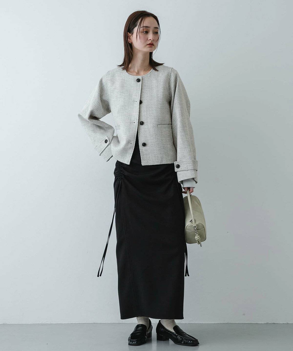 クラシックファッションの女性