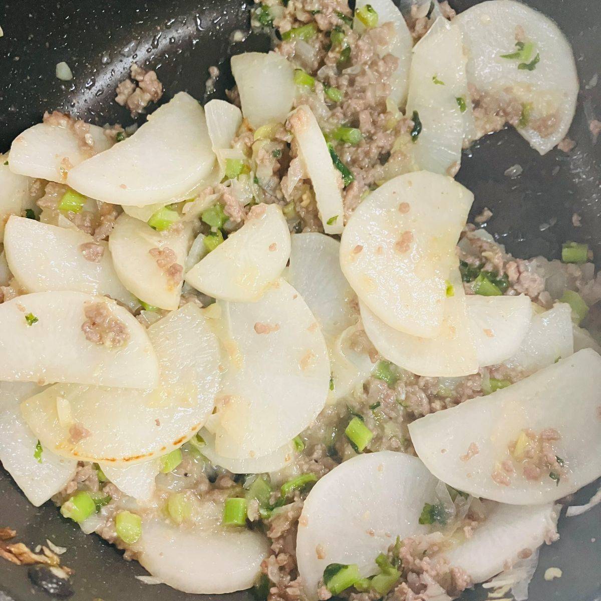 JAグループ公式の「長野県「大根の肉みそ炒め」グリーン長野女性部　篠ノ井総支部」のレシピ