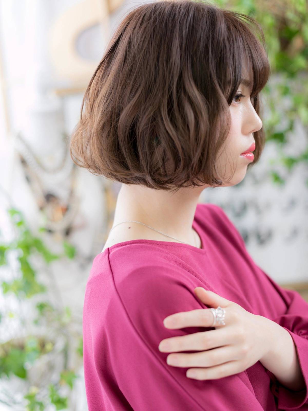 ゆるウェーブボブ