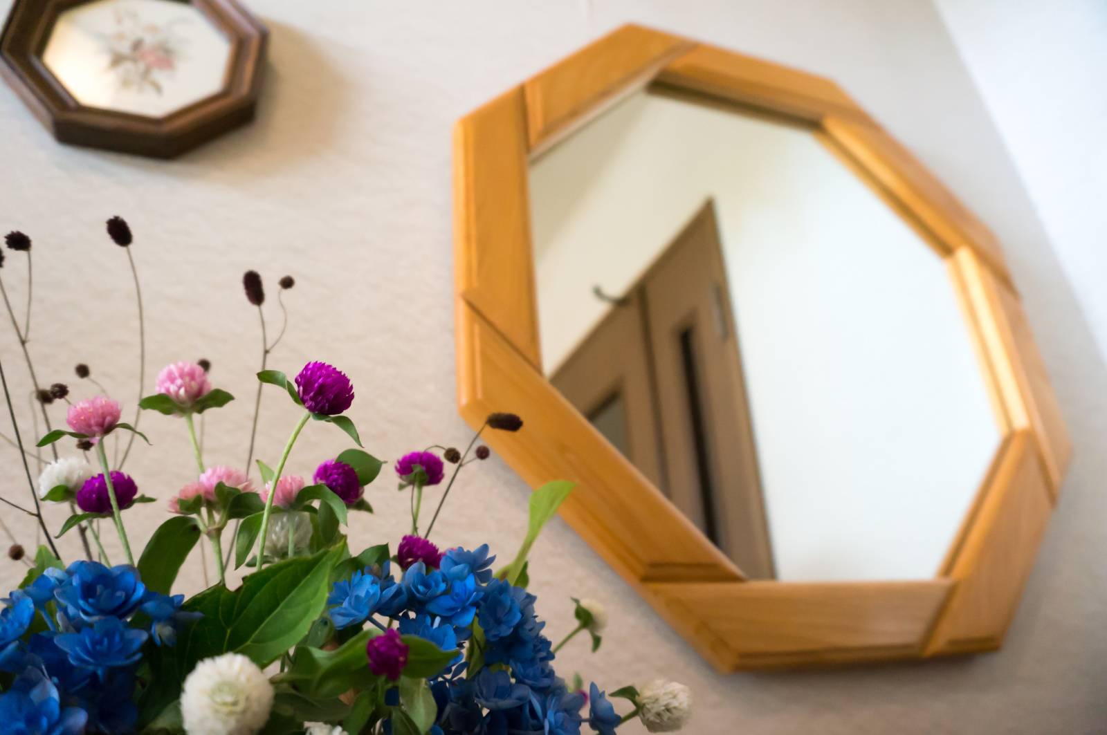 廊下　良縁を引き寄せる　鏡