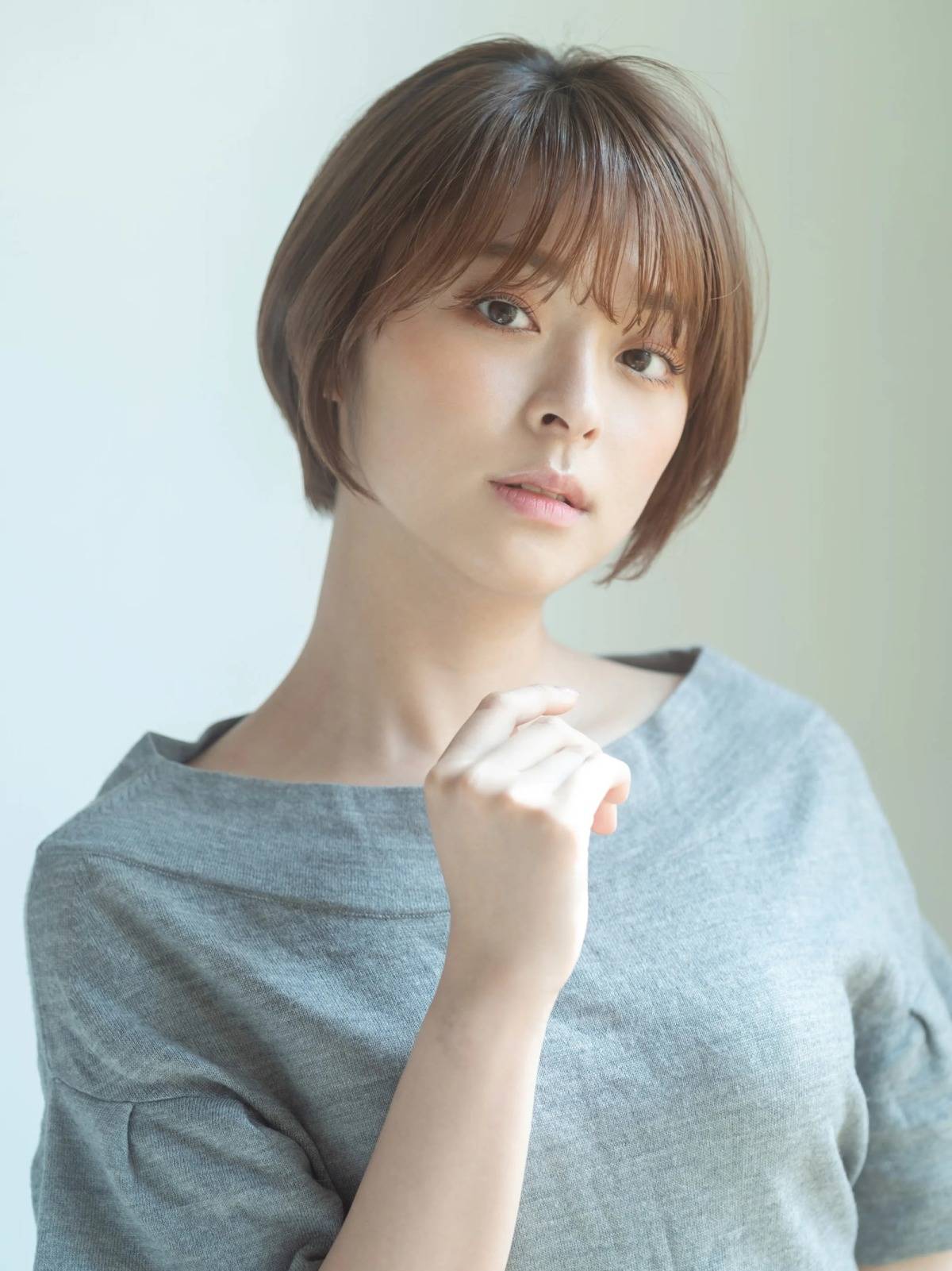 シンプル＆きれいめなショート