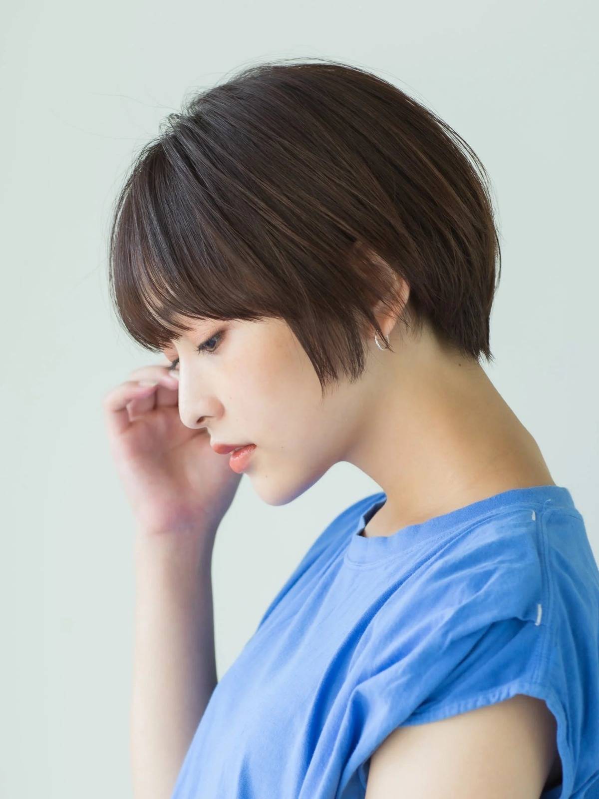 横顔美人になれるまとまりショート