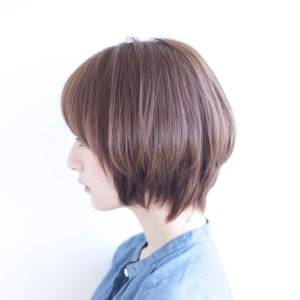  ラベンダーアッシュのひし形ショート 