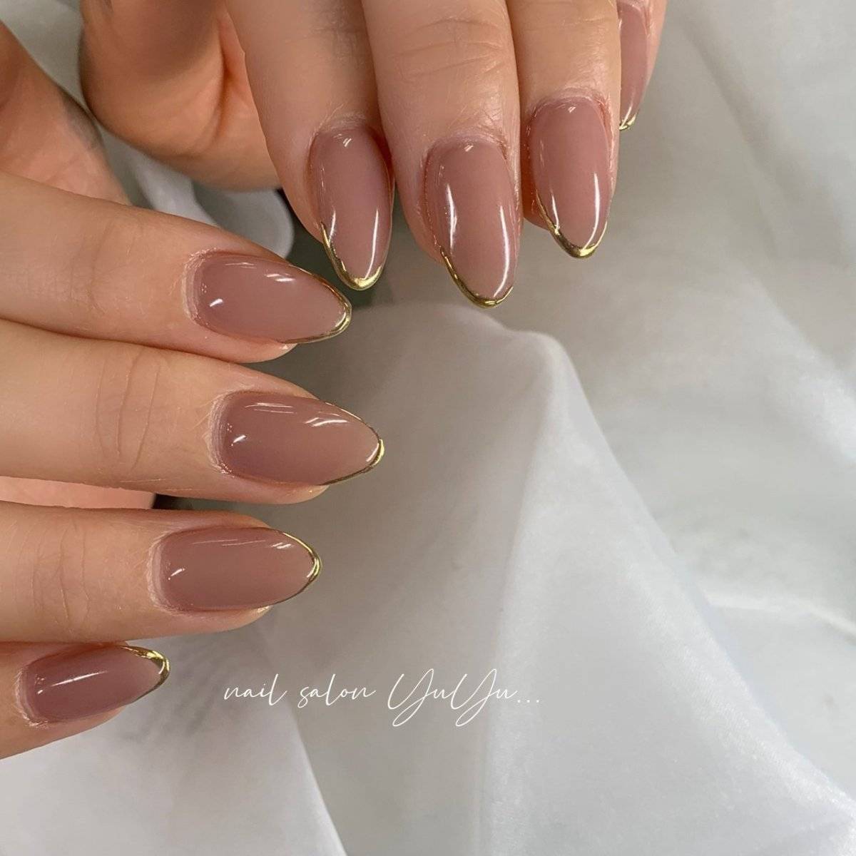 モーヴピンクネイル