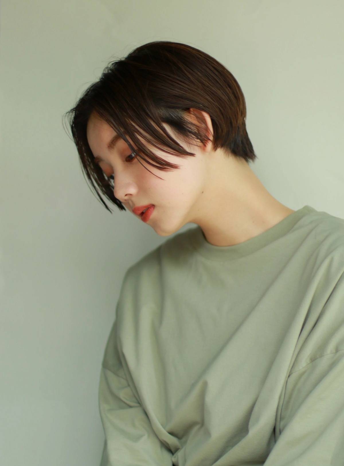 センターパートショート