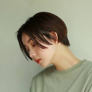  センターパートショート 